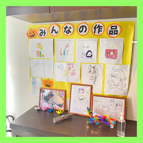 みんなの作品の様子